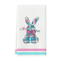 Easter Polyester Cotton Platter Towel Kitchen Rag Easter Towel