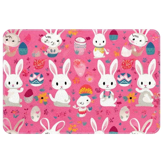 Easter Polyester Non-Slip Machine Washable Office Mat - Door Mat Chair Rugs Door Mats