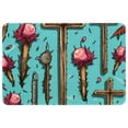 thumbnail image 1 of Easter Polyester Non-Slip Machine Washable Office Rug Door Rug Floor Mats, 1 of 6