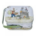 thumbnail image 1 of Easter Portable Candy Jar, Elegant Cookie Jar,Tin Metal Empty Jars Cookie Box Candy Storage Containers, Easter Gift Box Decor with Lids and Handle for Easter Decoration Holiday Party Supplies, 1 of 5