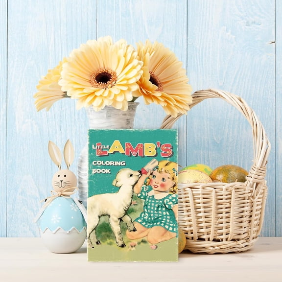 Easter Postcards Vintage Cartoon Rabbit Bunny Post Cards Assortment to Friends & Family Retro Greeting Cards for Birthday