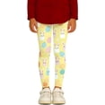 thumbnail image 1 of Easter Print Girls Athletic Leggings Fashion Casual Playwear Pants For Toddlers And Kids, 1 of 5