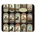 thumbnail image 1 of Easter Printed Square Mouse Pad Desk Mat, Non-Slip Rubber Bottom Gaming Mouse Mat for Office, 8.3x9.8 Inch, 1 of 6
