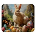 thumbnail image 1 of Easter Printed Square Mouse Pad Desk Mat, Non-Slip Rubber Bottom Gaming Mouse Mat for Office, 8.3x9.8 Inch, 1 of 6