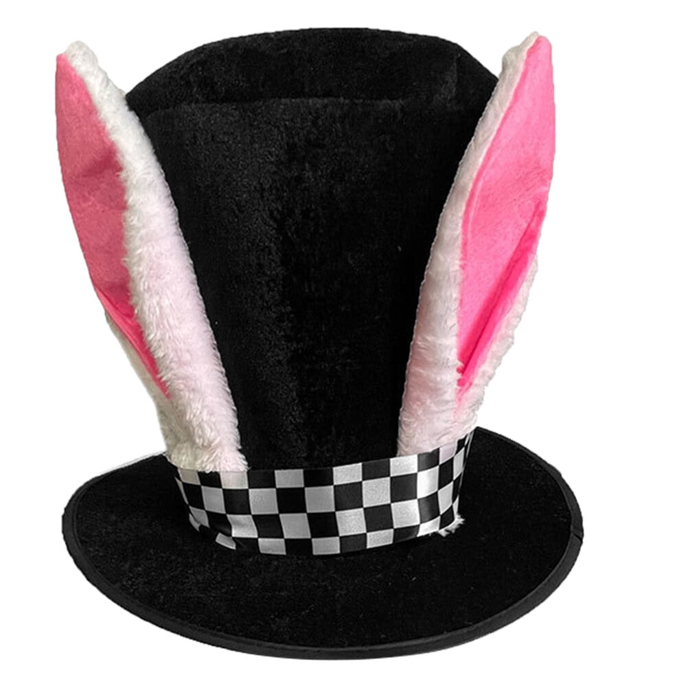 Easter Rabbit Costume Hat Easter Bunny Ear Top Hat Rabbit Ears Topper