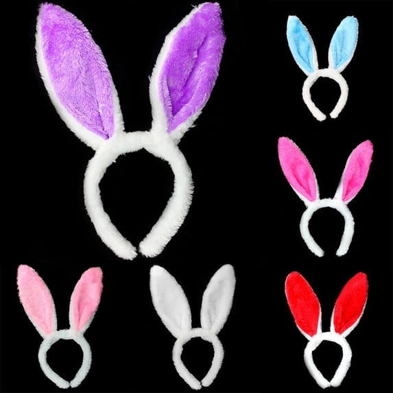 Easter Rabbit Ear Headband Hair Accessory for Adults and Children Festive Wear