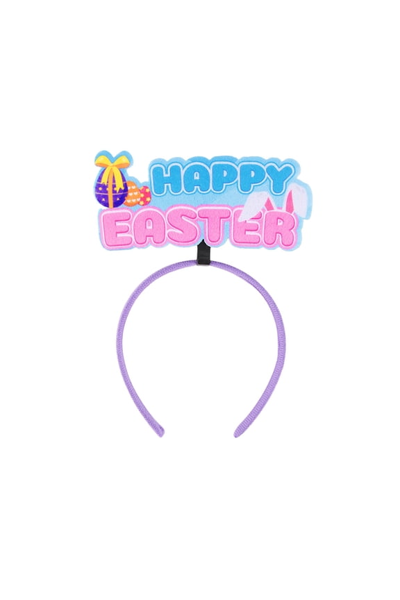 Easter Rabbit Ears and Streamer Headband Cute Youngster's Hair Accessory for Holiday Party Dress Up and Spring Celebration Fun Perfect for Creating Festive Outfits and Photo Memories