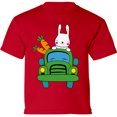 thumbnail image 1 of Easter Rabbit Graphic Shirt - Happy Easter Day Toddler Tees for Kids - Outfit Toddler Boys Girls T-Shirt Gifts, 1 of 2