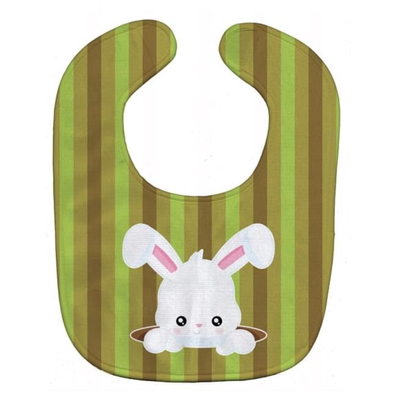 Easter Rabbit Hole Baby Bib
