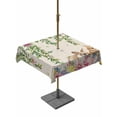 thumbnail image 1 of Easter Rabbits Outdoor Tablecloth - 60x60 Inch Square Dining Table Cover, Cute Bunny Eggs Flowers Botanical Spring Beige Waterproof Outdoor Table Cloth with Umbrella Hole & Zipper for Picnic/Patio, 1 of 7
