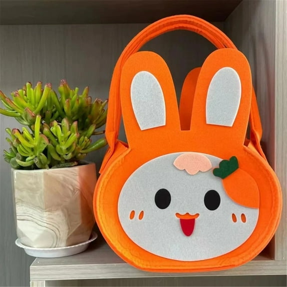 TOPRenddon Easter Candy Bag Bunny Candy Bag Easter Bunny Bag Easter Basket