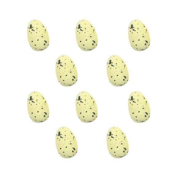 Easter Savings! PRETXORVE Easter Eggs, 10Pcs Simulation Colorful Plastic Easter-Eggs Bright PlasticEggs Decorations DIY