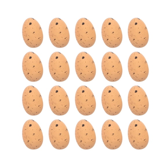 Easter Savings! PRETXORVE Easter Eggs, 20Pcs Simulation Colorful Plastic Easter-Eggs Bright PlasticEggs Decorations DIY