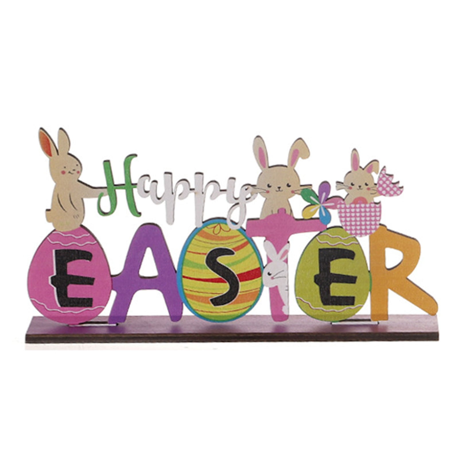 Easter Seasonal Deals Happy Easter Bunny Table Centerpieces Spring ...