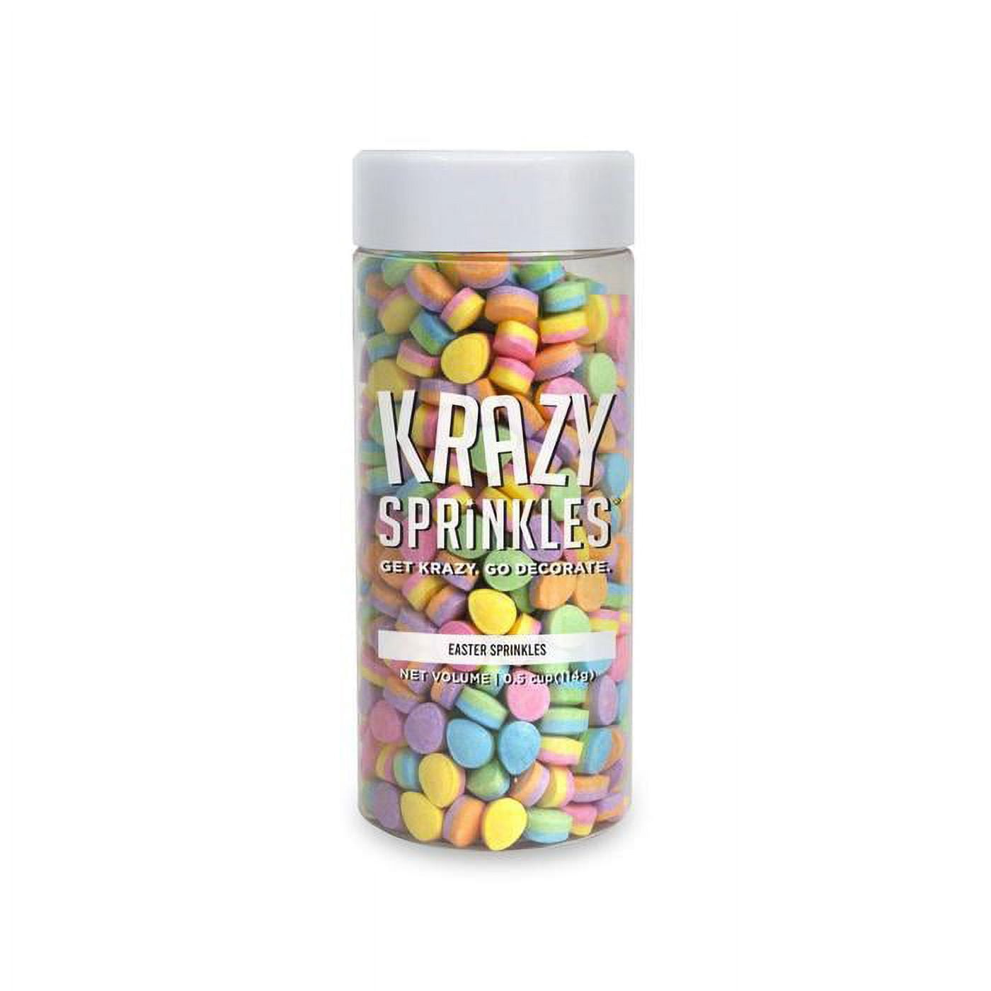 Bright and Pastel 6-Cell Easter Sprinkles Mix, 6.84 oz.