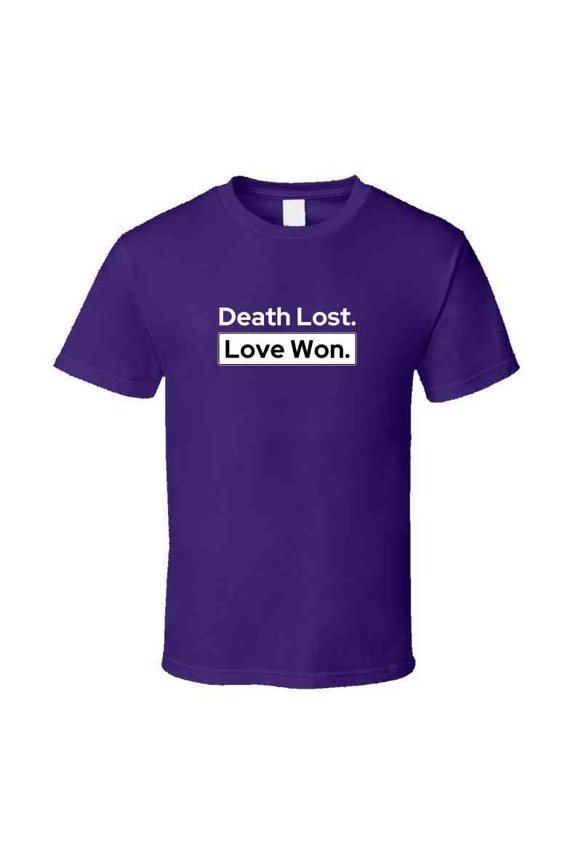 Easter Shirt - Death Lost. Love Won. - Faith Statement Shirt - Unisex