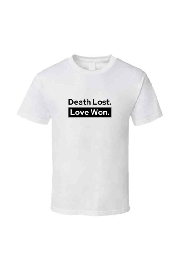 Easter Shirt - Death Lost. Love Won. - Faith Statement Shirt - Unisex