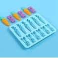 thumbnail image 1 of Easter Silicone Molds Bunny Carrot Chocolate Mold 6-Cavity Non-Stick Baking Mold Microwave Safe Dishwasher Safe Candy Making Mold DIY Baking Supplies, 1 of 5