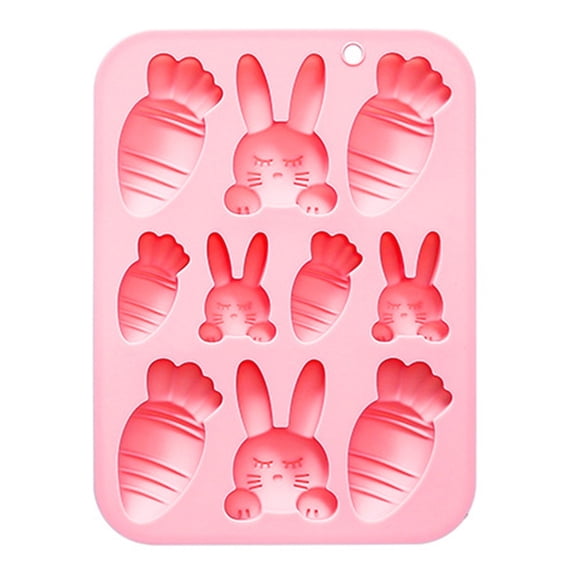 Easter Silicone Molds, Chocolate Molds, Non-stick Silicone Molds for Candy Making, Baking Supplies for DIY Chocolate, Gummy, Soap Making Mold, Resin Mold for Baking, Ice Cube, Jelly