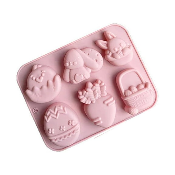 Easter Silicone Molds Egg Silicone Molds Cupcake Pan Soap Making Supplies Gummy Molds Moldes Para Gelatinas Silicone Molds for Food