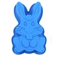 thumbnail image 1 of Easter Silicone Molds, Ngxiha Silicone Cake Soap Silicone Tool Easter Baking Bunny Cake Pans Bunny Chocolate Molds Cute Rabbit Baking Pans Non-Stick Silicone Trays for Baking Easter Day Party, 1 of 9