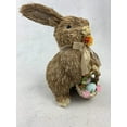 thumbnail image 1 of Easter Sisal Boy Bunny Holding Basket, 1 of 7