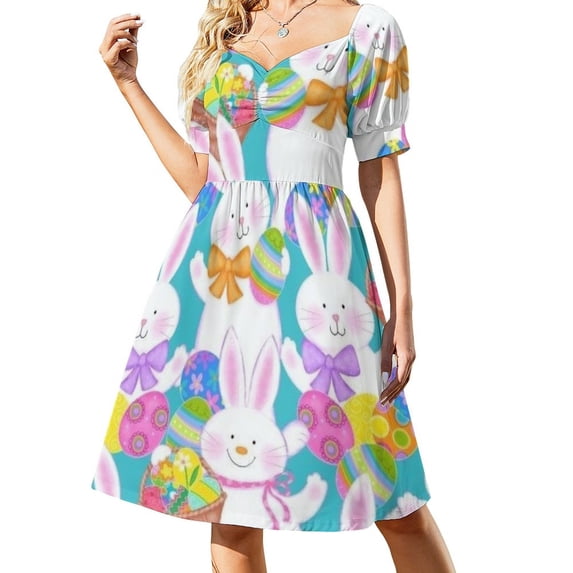 Easter Sleeveless Dress Cocktail of dresses clothes
