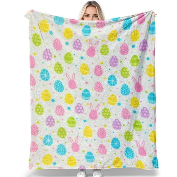 Easter Soft Flannel blanket Throw Blanket 40IN*30IN