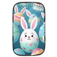 thumbnail image 1 of Easter Soft Furry Printed Car Armrest Cover 12.5x8.2 Inch - Comfortable Armrest Accessories Mat, 1 of 6