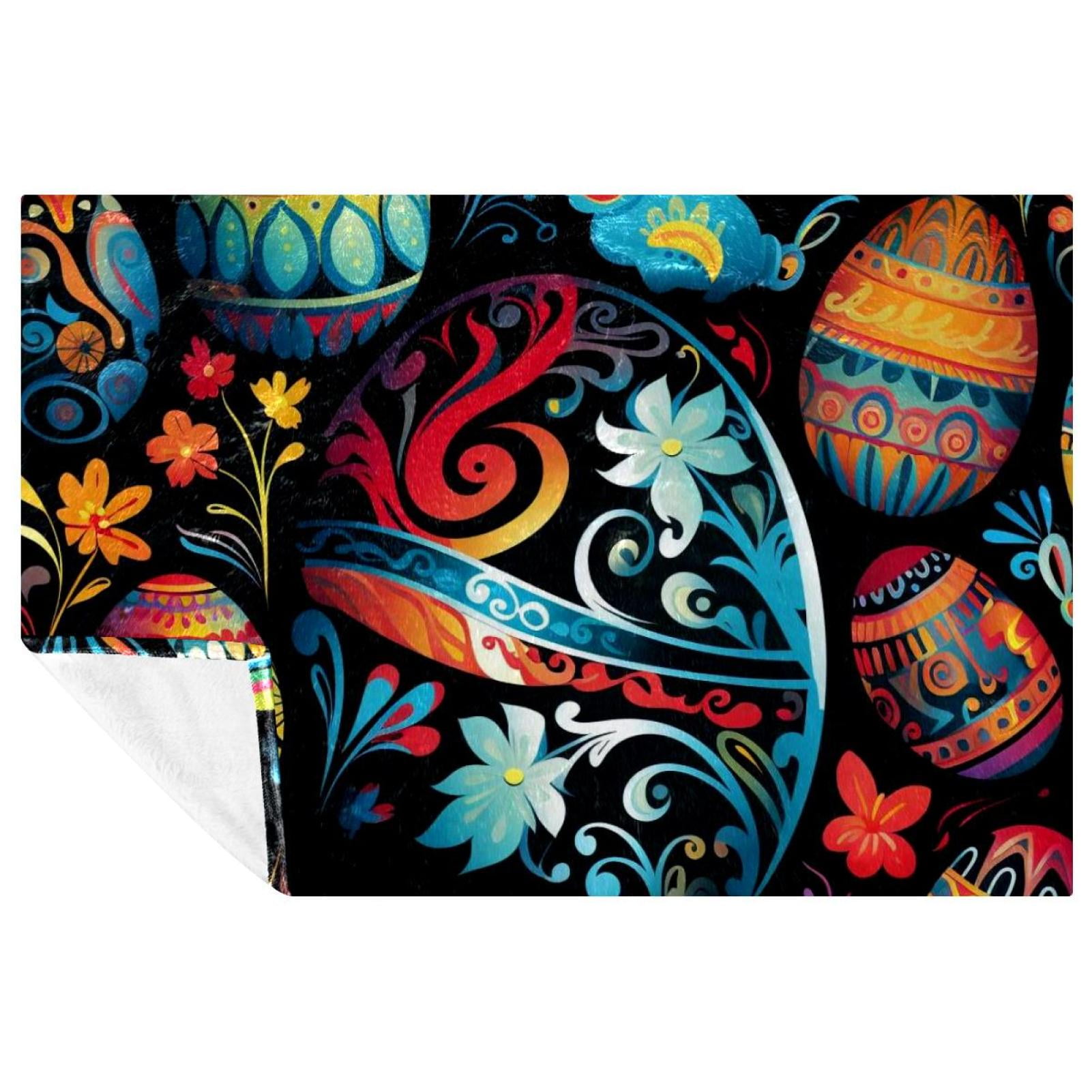 Easter Soft and Warm Microfiber Throw Blanket Lightweight, Printed