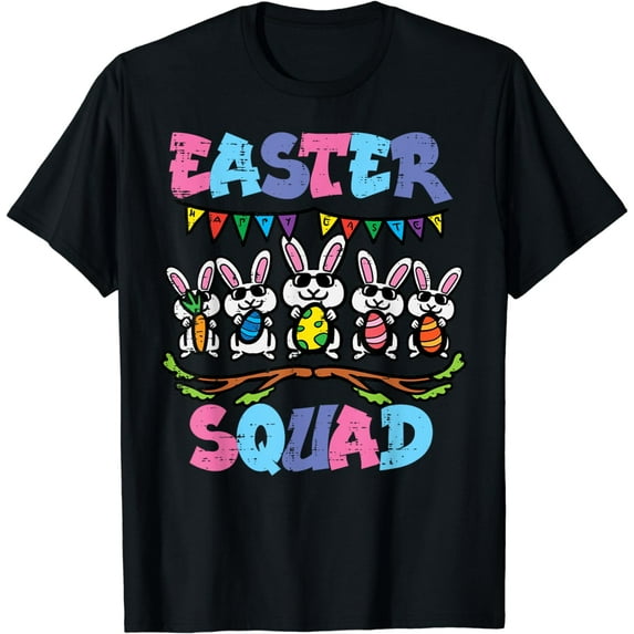 Easter Squad Bunnies Family Matching Men Women Kids Youth T-Shirt