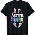 thumbnail image 1 of Easter Squad Bunny Rabbit Matching Crew Men Women Teens T-Shirt, 1 of 3