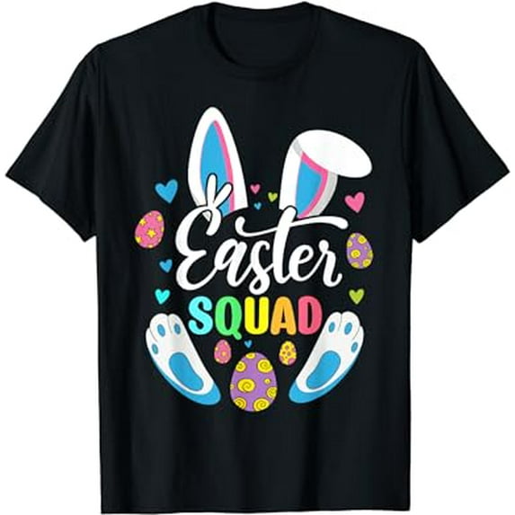 Easter Squad Family Matching Easter Day Bunny Egg Hunt Group T-Shirt