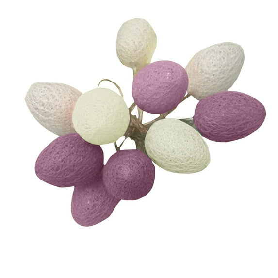 Easter String Lights, Easter Lights with 8 Flashing Modes and Remote Pastel Egg String Lights Decorations, Battery Operated Easter Eggs Lights for Easter Outdoor Indoor Decor(9.84 ft with 20 LED)