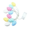 thumbnail image 1 of Easter String Lights, Easter Lights with 8 Flashing Modes and Remote Pastel Egg String Lights Decorations, Battery Operated Easter Eggs Lights for Easter Outdoor Indoor Decor(9.84 ft with 20 LED), 1 of 9