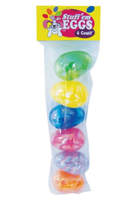 Easter Stuff'em Plastic Eggs 6 count