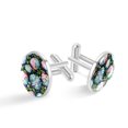 thumbnail image 1 of Easter Stylish Mens Cufflink Set and Shirt Clip Made of Stainless Steel for Formal Attire and Business Meetings, 1 of 6