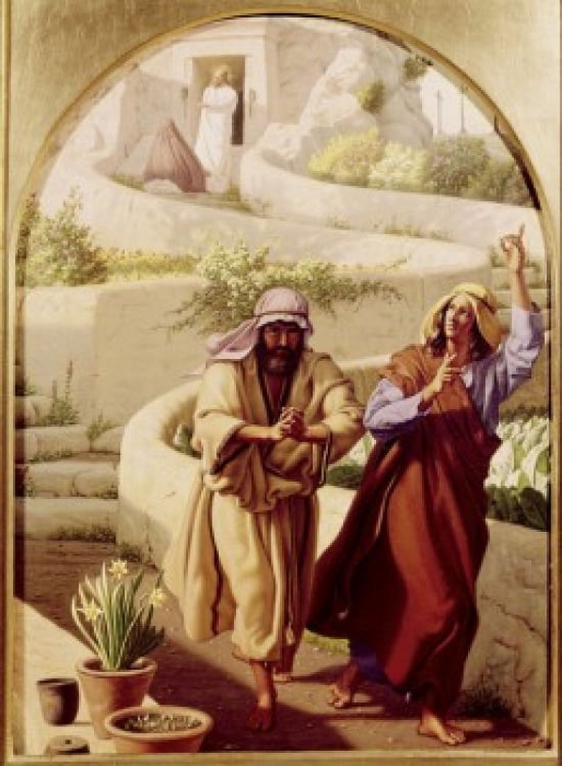 Easter Sunday Christen Dalsgaard (1824-1907 Danish) Canvas Art - Christen Dalsgaard (18 x 24)
