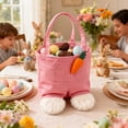 thumbnail image 1 of Easter Sweets Candy Bags, Printed Bunny Chick and Egg Treat Bags with Ribbon Ties for Party Favors Holiday Gifting and Easter Egg Hunt Packaging, 1 of 6