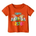 thumbnail image 1 of Easter T Shirt Kids Classic Comfortable White Rabbit Print Summer Easter Tshirt 2026 Boys Happy Easter Funny Short Sleeve Tee Tops, 1 of 5