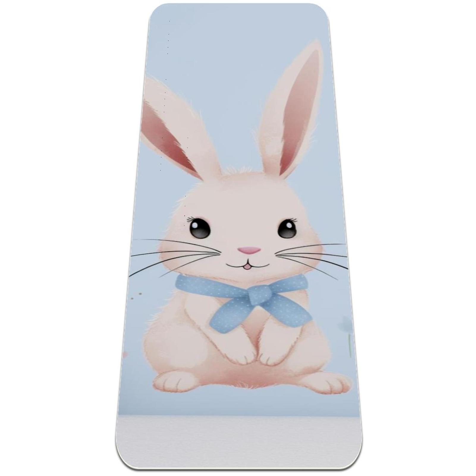 Easter TPE Exercise Mat for Yoga Pilates, Workout Mat for Home and Gym