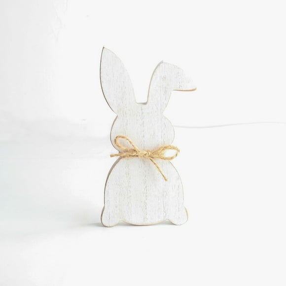 Easter Table Decorations Wooden Ornaments for Dining Room Table Easter Bunny for Spring Holiday Easter Party Decor Ornament Indoor Outdoor Garden Yard Lawn Decor