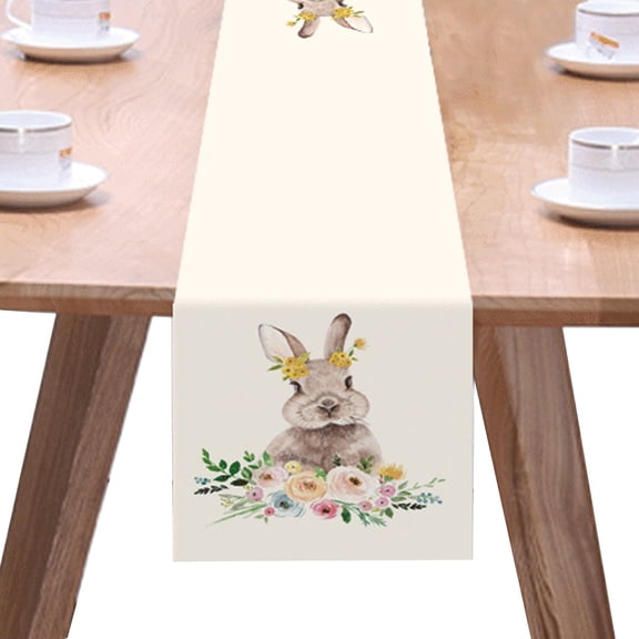 Easter Table Runner Festive Celebrations Delightful Easter Eggs Table Runners Table Decoration Placemat