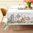 thumbnail image 1 of Easter Tablecloth 52x70 Inches, Floral Easter Decorations for The Home - Water Resistant Floral Table Cloth Rectangle for Party,Table, Outdoor, 1 of 6