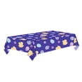 thumbnail image 1 of Easter Tablecloth,54 X 108 Inch Seasonal Rectangle Washable Easter Eggs Floral Bunny Table Linen Holiday Table Cover for Indoor Outdoor Party Dinner Decor,Happy Easter Spring Home Decor, 1 of 5