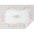 thumbnail image 1 of Easter Tablecloth Easter Table Cloth Bunny Floral Easter Eggs Tablecloths Stain-Resistant Wrinkle Free Polyester Fabric Table Cover for Easter Decoration 60x102 Inch, 1 of 1