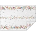 thumbnail image 1 of Easter Tablecloth Easter Table Cloth Spring Floral Tablecloths Stain-Resistant Wrinkle Free Polyester Fabric Table Cover for Easter Decoration 60x84 Inch, 1 of 1