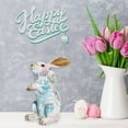 thumbnail image 1 of Easter Tabletop Decorations,Bunny Figurine Rabbit Ornament Creative Gift Crafts for Living Room, 1 of 9