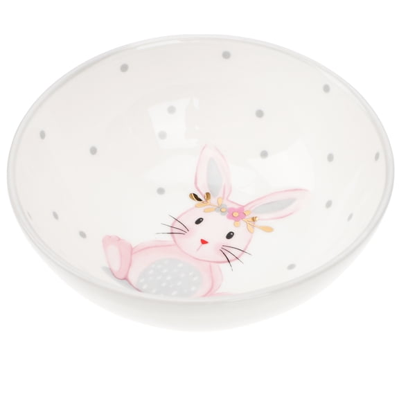 Easter Tableware Flatware Rabbit Design Bowl Noodle Bowl Easter Ceramic Bowl Salad Fruit Bowl