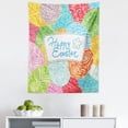 thumbnail image 1 of Easter Tapestry, Hand Drawn Eggs with Ornamental Motifs Colorful Spring Season Holiday Design, Fabric Wall Hanging Decor for Bedroom Living Room Dorm, 5 Sizes, Multicolor, by Ambesonne, 1 of 1